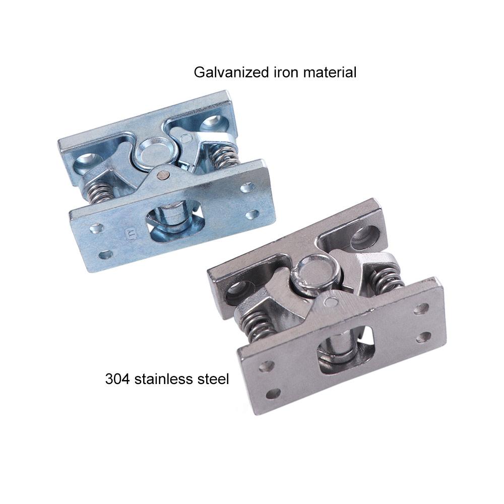 Universal Door Stopper Lock Stainless Steel Touch Bead Buckle Lock Boat Doors