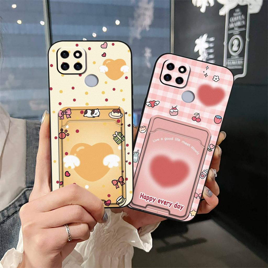 Anti-knock Soft Case Phone Case For OPPO Realme V3/Q2i Back Cover Anti-dust Cute Durable Waterproof Fashion Design Cover
