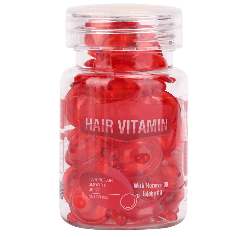 Haarpflege Vitamin Kapseln Feuchtigkeitsspendend Anti-Frizz Haarschäden Reparatur Ätherisches Öl