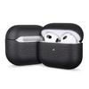 High Quality Lychee Pattern Genuine Leather Earphone Case For Apple AirPods Pro 3 2 AirPods 4 Business Bluetooth Headphone Cover