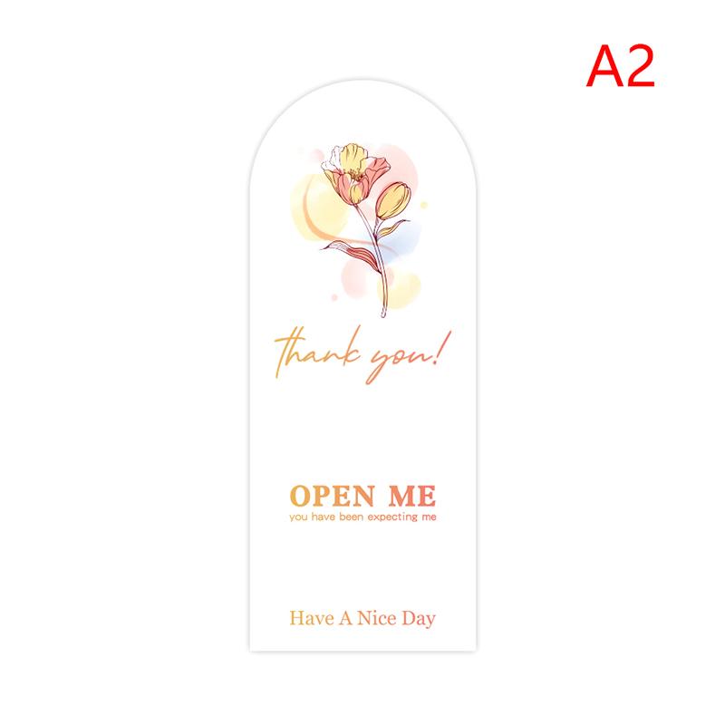 

50 шт. милые цветочные наклейки с благодарностью для малого бизнеса, выпечки, тортов, десертов, упаковки, подарков, запечатывания, украшения, этикетки, скрапбукинга