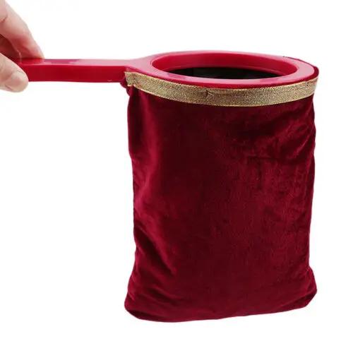 

Magical Change Bag Magic Prop Twisting Handle Make Things Appear Disappear Performance Stage Magic Trick For Kids Party Supplies Set