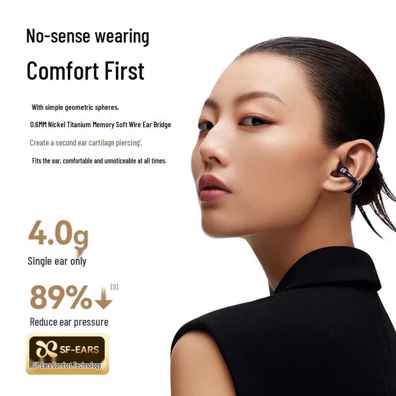 SANAG S6S Pro Open-Ear Clip Bluetooth Sports Earbuds