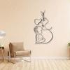 Vintage Metal Wall Art Modern Home Decor Living Room Indoor Sculpture