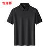 Hengyuanxiang Men's Summer Short Sleeve Polo Shirt