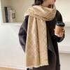 New Xiaoxiang Wool Blend Classic Light Luxury Letter Shawl Scarf Scarf