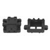 Carbon Steel Fishing Swivels High Strength Fishing Barrel Swivel with Safety Snap for Saltwater Freshwater