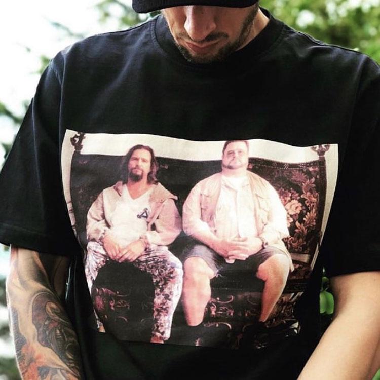 Palace Dude T-Shirt Black Unisex Tops P19TS016