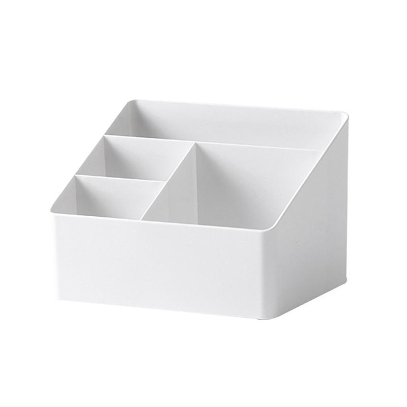 Skrivebords oppbevaringsboks Plast Kontor Kosmetikkoppbevaringsboks Stue Kaffebord Fjernkontroll Hybel Organizer