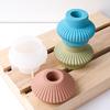 Geometry Stripe Candlestick Silicone Mold DIY Round Lantern Candle Holder Ornaments Molds Plaster Resin Crafts Making Home Decor