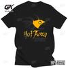Stampa Hot Tuna 100% Cotone Alta Qualità Tendenza Moda 2024 Nuove T-shirt Grafiche da Uomo Primavera Estate