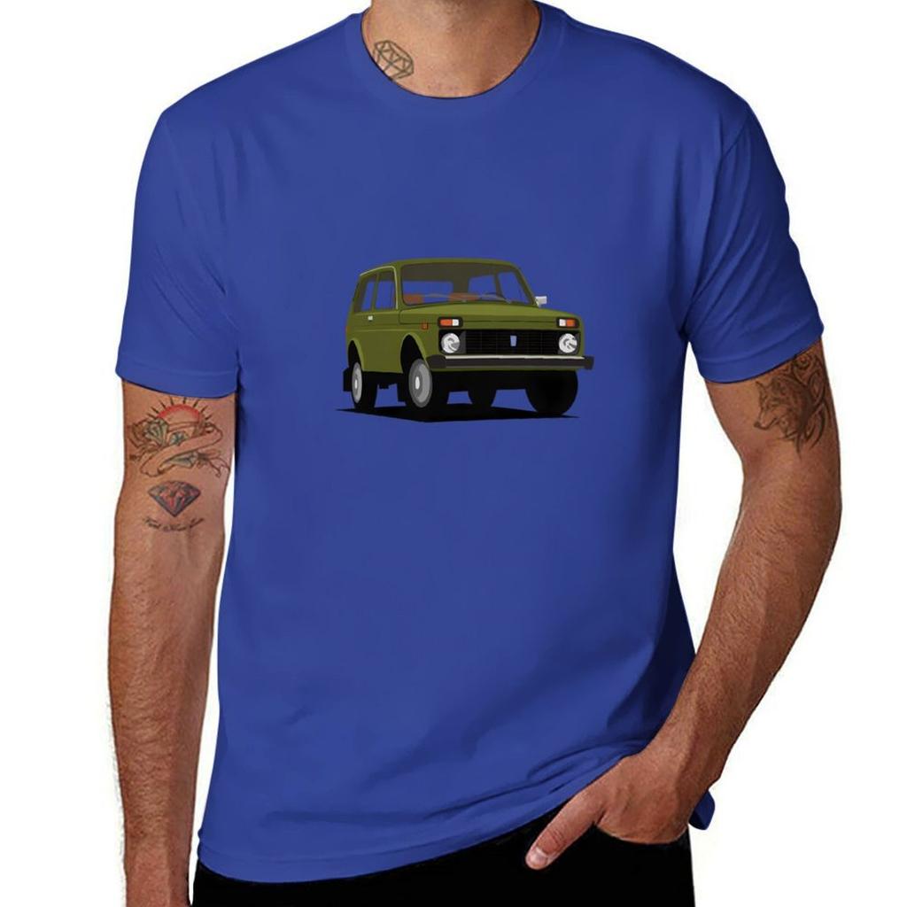 Lada Niva T TShirt Shirts Graphic Tees Heavyweights Quick Drying Cute Clothes Funny T Shirts for Unisex