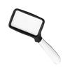 1Pc Folding Hand-held Magnifying Glass Five LED Lights Elderly Reading Newspapers High Definition Acrylic Magnifying Glass