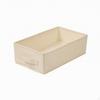 Textile Storage Box SoftSided with Handle Opencloset Top Organizer for Wardrobe, Shelf