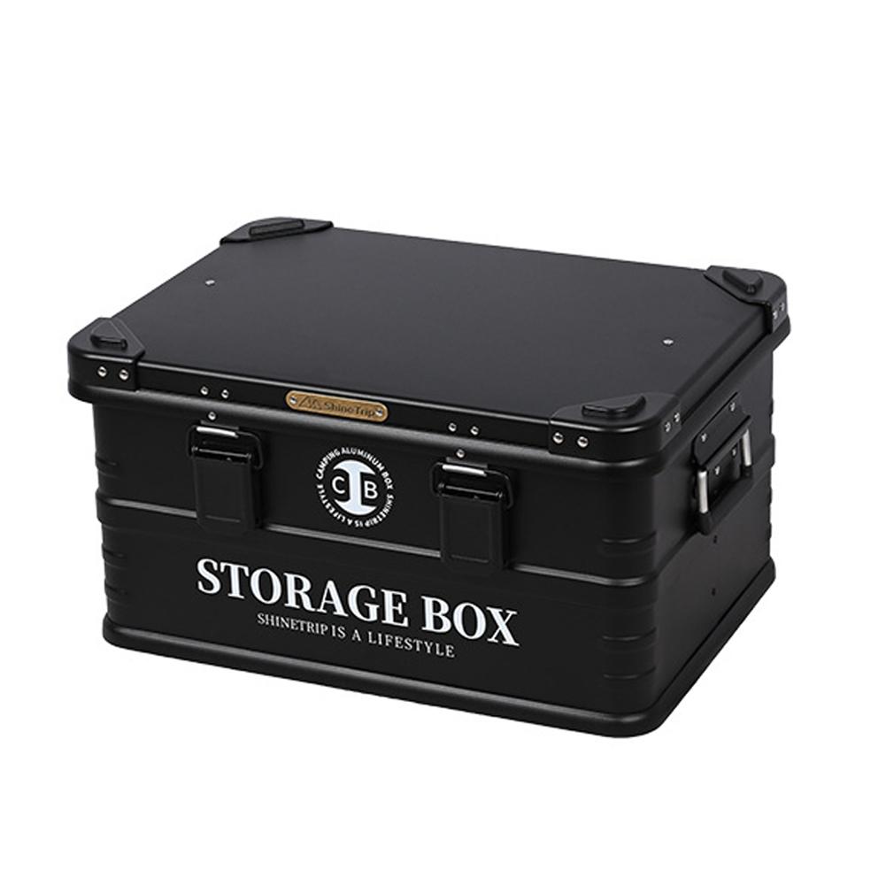 Outdoor Waterproof Storage Box Multifunctional Camping Aluminum Alloy Storage Box Large Capacity