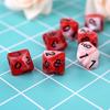 10pcs/set 10 Sided D10 Polyhedral Dices Numbers Dials Desktop Table Board Game