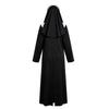 Costume di Halloween da Donna con Copricapo e Lunga Veste per Travestimenti da Adulto