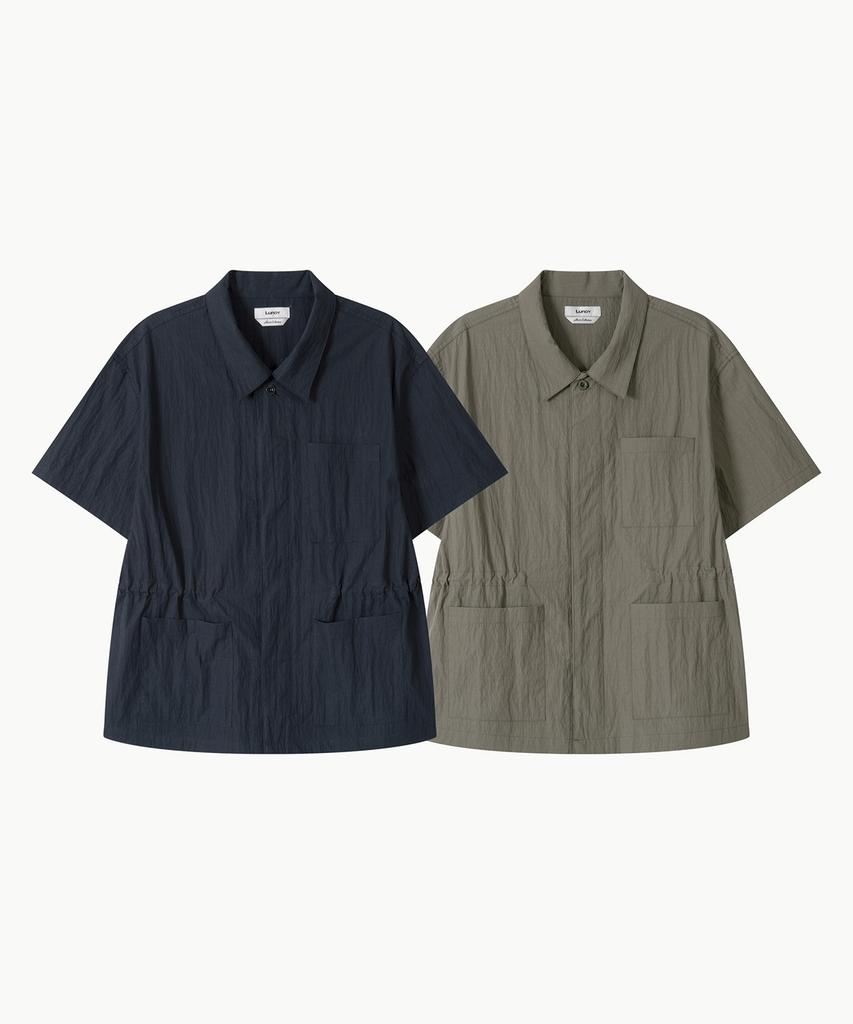 Leondi Meltfield Half Shirt - Navy