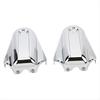M0t-rMotorcycle Bar Shield Rear Wheel Axle Covers Swingarm Cap for Harley Softail FLSTC FLSTN Custom