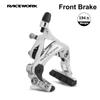 RACEWORK Road Bike Dual Pivot Calipers Aluminium Alloy Lightweight C Shape Front Rear Brakes Side Pull Caliper Rim Calipers