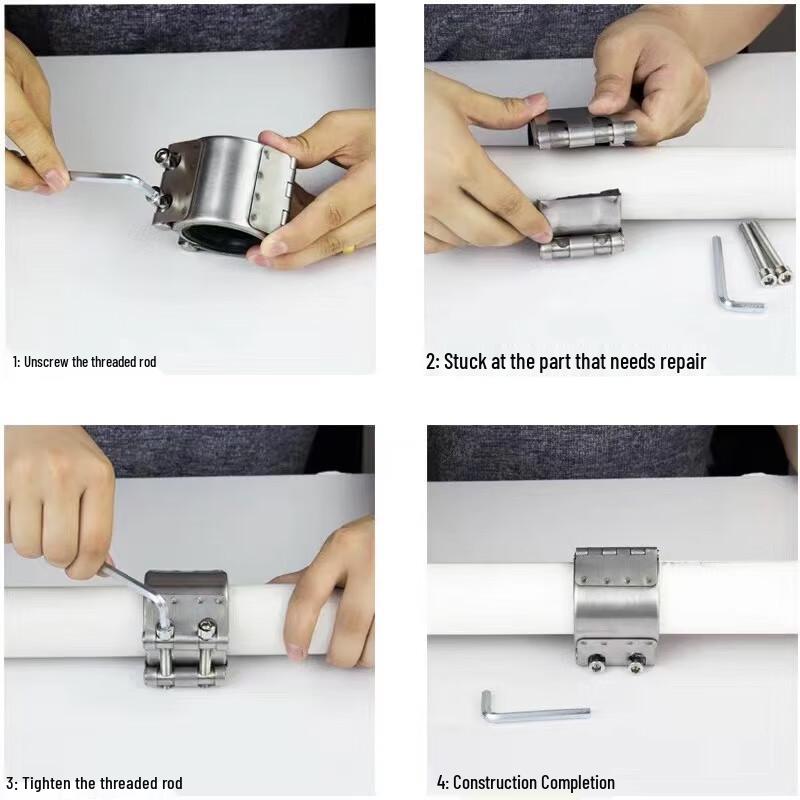 Stainless Steel Pipe Repair Clamp
