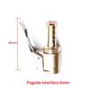 1Pcs Car Accessories Air Pump Thread Nozzle Adapter Fast Conversion Head Clip Type