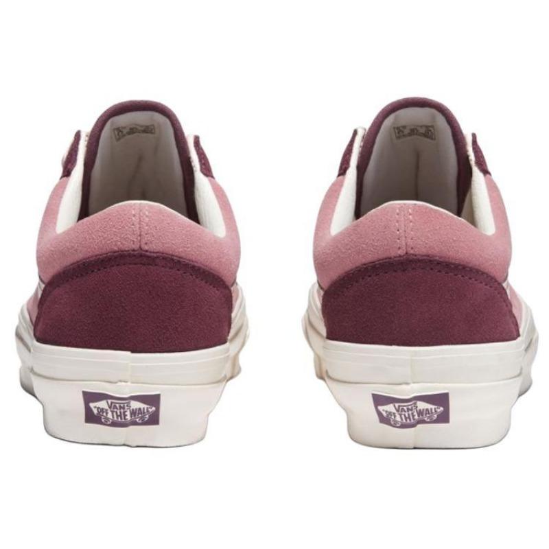 Vans Old Skool 36 Unisex Comfortable Durable Lightweight Low-top Skate Shoes Purple Pink White VN000CT9PLU1