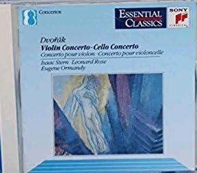 CD STERN (ISAAC), DVORAK, ORMANDY (EUG - Violin Concerto in A minor  SRCR8886 Japan Classical Used