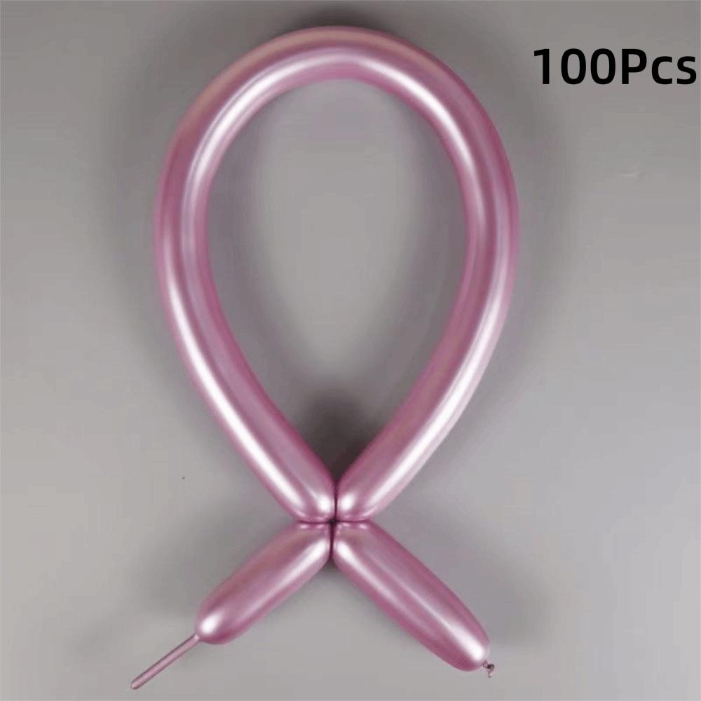 100Pcs Metallic Latex Balloons Glossy Metal Inflatable Balloon Decorations Party Decoration