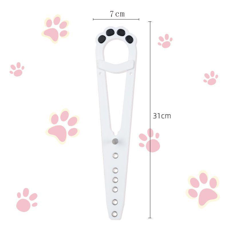 Adjustable Pet Door Holder: Punch-Free Anti-Dog Elastic Latch for Cats