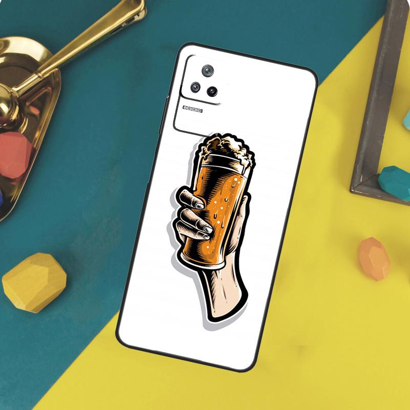 

Beer Cup Case For Xiaomi 14T 11T 12T 13T Pro 13 14 15 Ultra POCO X7 Pro X3 X5 X6 F5 F6 M6 Pro Funda Mi 11T (11T Pro)