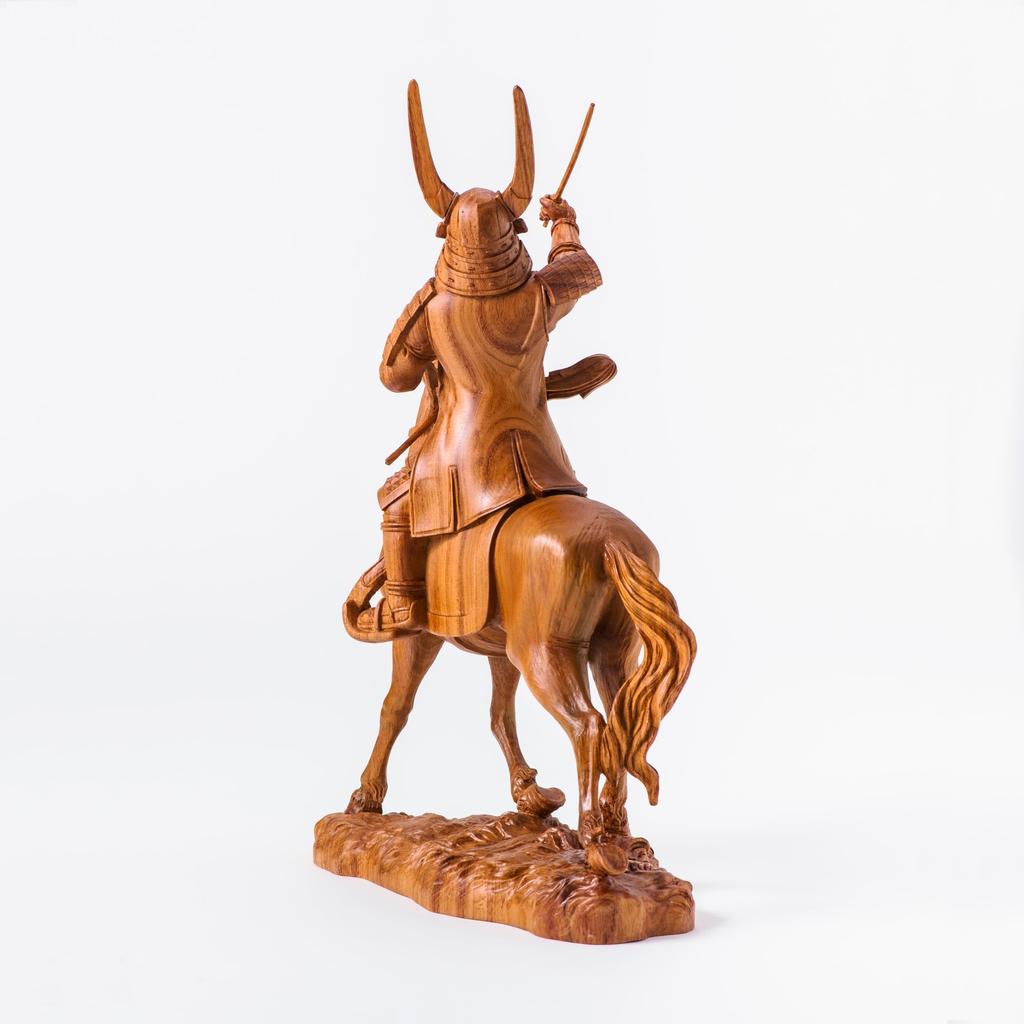 HASEL Sengoku Busho Wooden Figure Naomasa Ii Kiwami