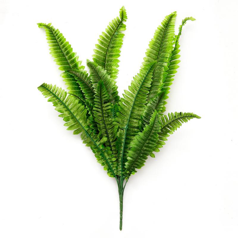 

Имитация больших персидских листьев, настенные растения для дома, материалы для отделки стен, искусственные папоротники, искусственные цветы, горшечные растения