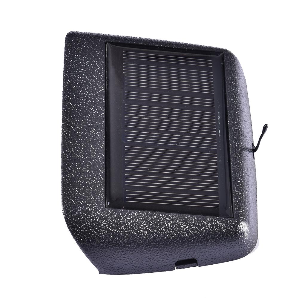 Tragbare Solar-Autodigital-LCD-Uhr & Temperaturanzeige Auto-Armaturenbrett-Uhren Hintergrundbeleuchtung Elektronischer Bildschirm Temperaturuhr