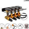 koundeneko Power Tool Electric Drill Storage and Tool Storage for Power Tools and or Home Storage, Wall-Mounted 4-Hole Rack, Heavy-Duty, Sturdy,