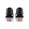 Vans SK8 Cushioning Abrasion Resistant Cushioning, Wear Resistant Mid top Kids' Skateboarding Shoes Black Gray VN000BVP6BT