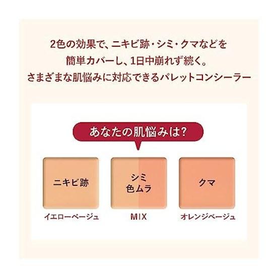 INTEGRATE Melty Fit Concealer Yellow Beige/Orange Beige Fragrance-Free Main Body 4g