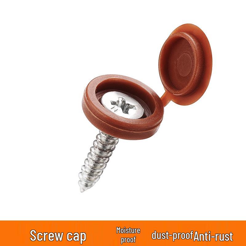 M4/M5 Plastic Self-Tapping Screw Cap and Cover for Furniture Cabinet
