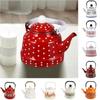 Enamel Enamel Tea Kettle Handmade Tea Pot Teakettle Water Jug  Restaurant