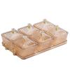 RuHan Light Luxury Divided Snack Serving Tray