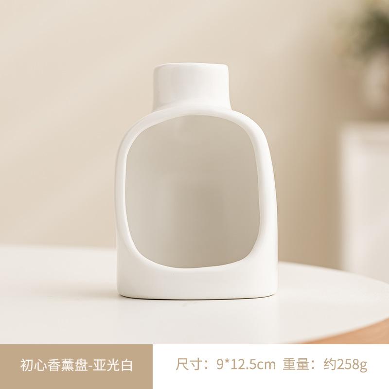 Outdoor Incense Burner with Chimney Palo Santo & Sage Smudging Bowl Wind-Resistant Ash Catcher for Garden Patio Camping