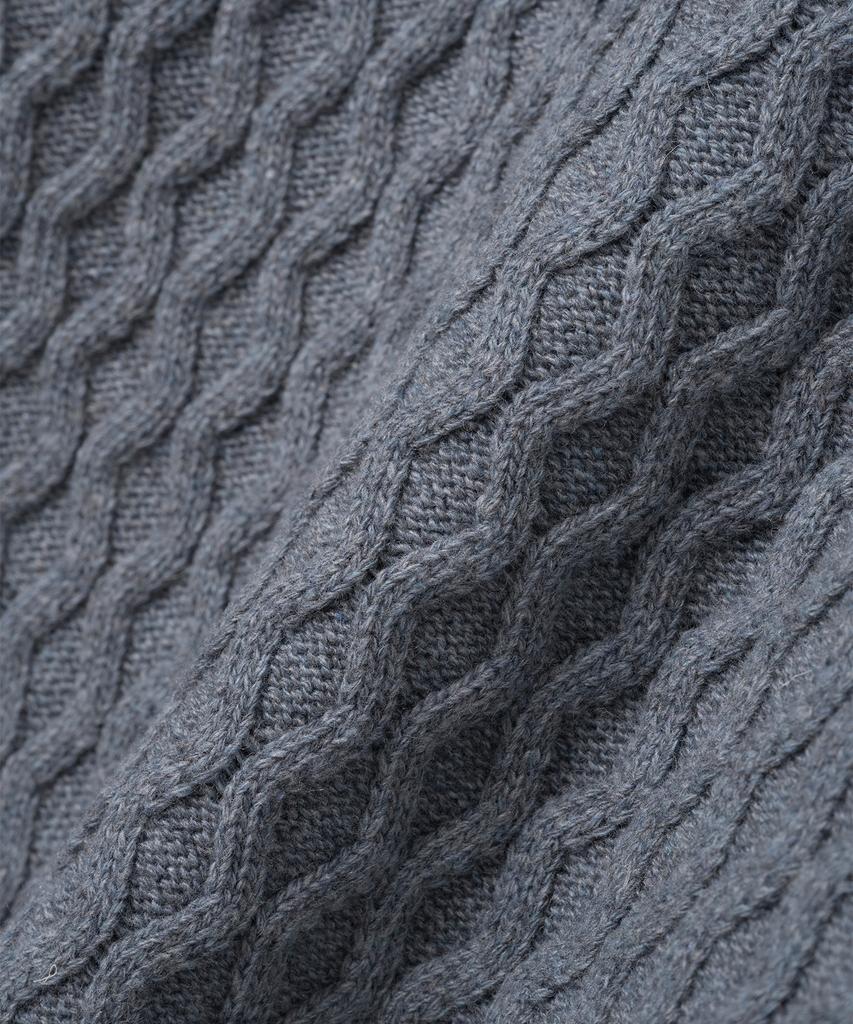 MILLO ARCHIVE Draft Rhombus Knit [Vintage Blue]