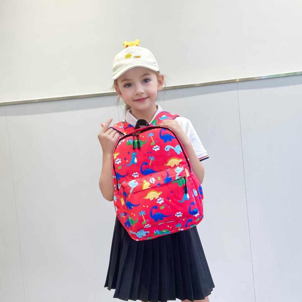 Popular New Cartoon Dinosaur Print Lightweight Backpacks