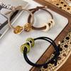 Neues Retro Kreis Stirnband für Frau Mädchen Temperament Haarband Zopfgummi Damenmode Haarschmuck Geschenk