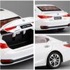 Model Car 1/24 Scale ES300 Alloy Diecast Collectible Toy Car with Light and Sound Toy Vehicle Door Can Be Opened