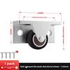 Door Bottom Roller Hinge Support Wheel for Sagging Wood Door Repair Replacement Sliding Hardware
