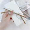 High Quality Pure Titanium Reading Glasses For Men Women Retro Metal Frame Oval Eyeglasses Elegant Luxury Small Sun Glasses