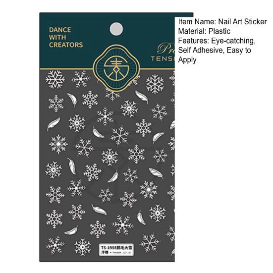 Plasture delicat pentru arta unghiilor Autoadeziv Decorativ atrăgător