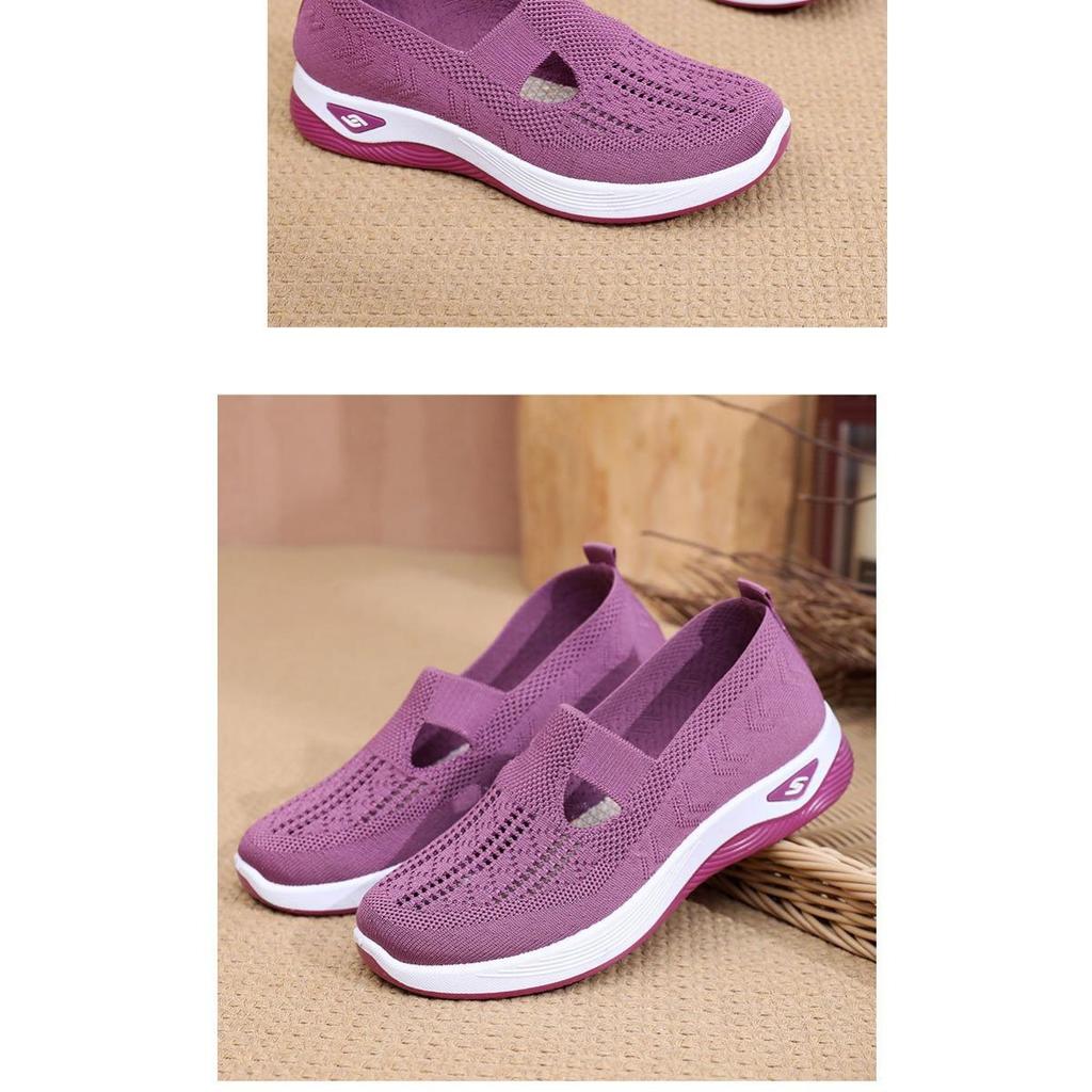 Ladies' Summer Breathable Casual Sports Shoes, Lightweight and Comfortable, Sports Shoes for One Foot, Perfect Choice for Outdoor Wear All Season