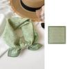 Atmosphere Cotton Silk Scarf Small Floral Square Scarf Headscarf High Sense Versatile Cotton And Linen Printed Square Scarf Silk Scarf Women